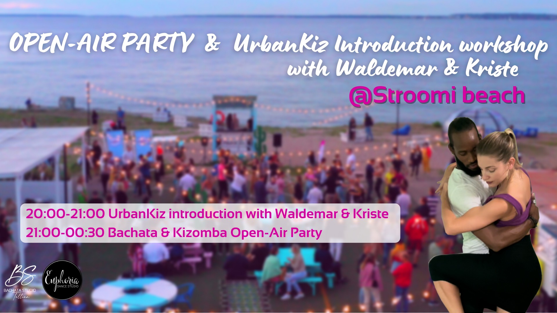 Open-air Sensual Party & UrbanKiz Workshop with Waldemar & Kriste