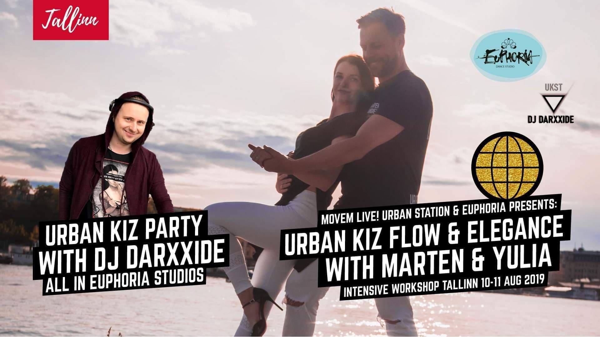 Urban Kiz weekend with Marten & Yulia