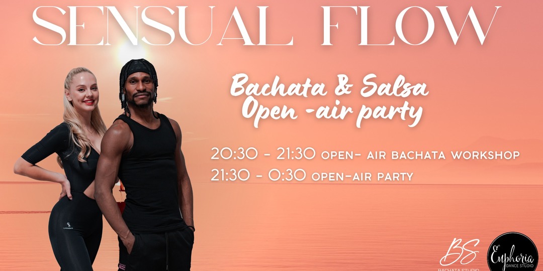 Open-air Bachata workshop with Fabian&Jevgenia + party, Stroomi beach